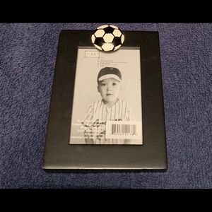 Soccer picture frame